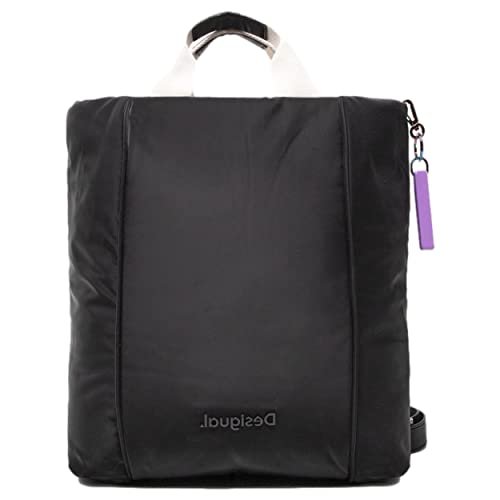 Desigual BOLS_Happy Bag Estambul, Compra para Mujer, Negro, Talla única