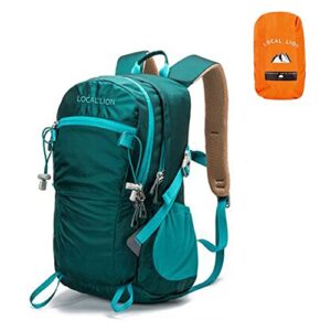SUNDRIED Mochila Trekking 30 Litros Azul para senderismo caminatas de montaña y camping detalle base