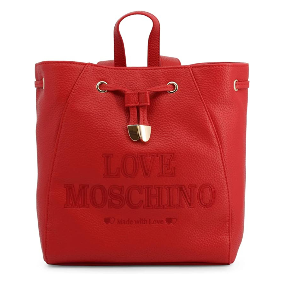 Bolso Mochila Love Moschino Mujer Roja