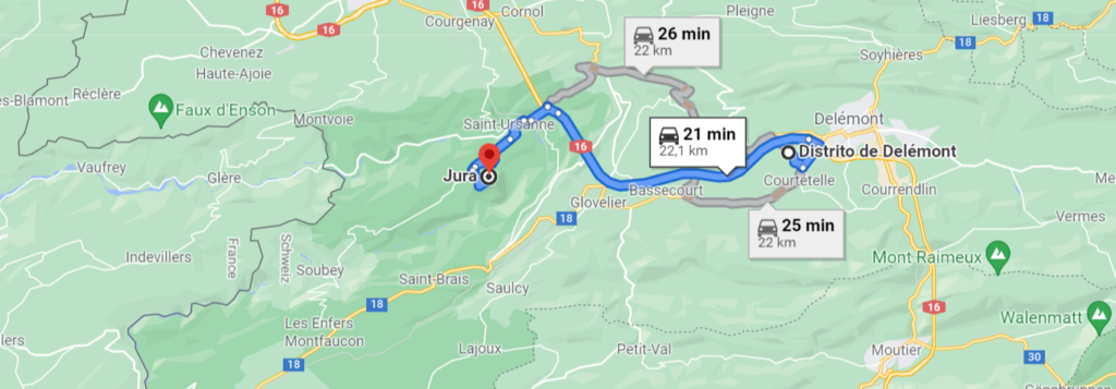 Delemont Jura Suiza
