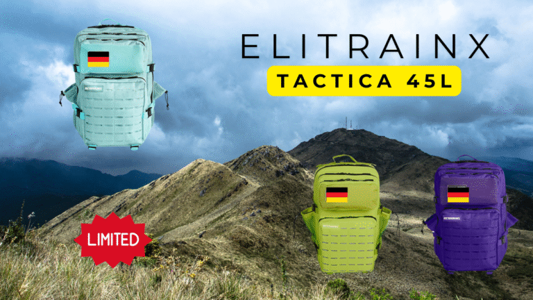 ELITRAINX Mochila Táctica Militar Bandera Alemania