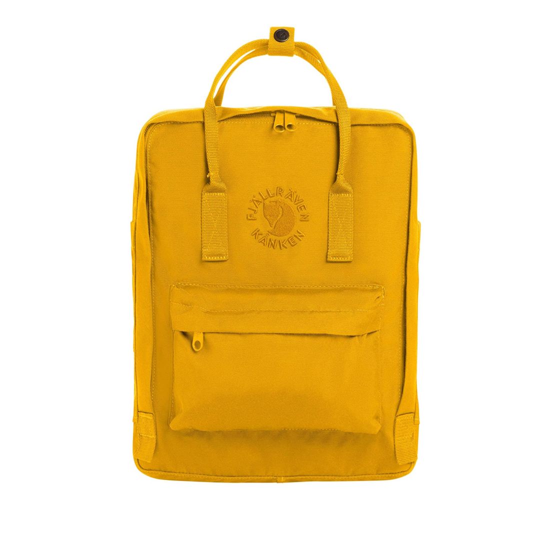 Mochila Re Kanken de Fjallraven Backpack para Mujer Girasol Color Amarillo