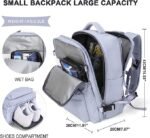 La viral mochila de cabina Amazon que te permite viajar en avión sin facturar tu equipaje SZLX mochila viaje cabina avion 45x36X20 mujer ryanair detalles capacidad